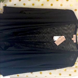 Philosophy woman black cardigan